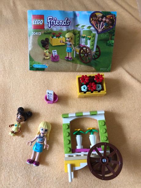 Lego friends 30413 - květinový vozík, 