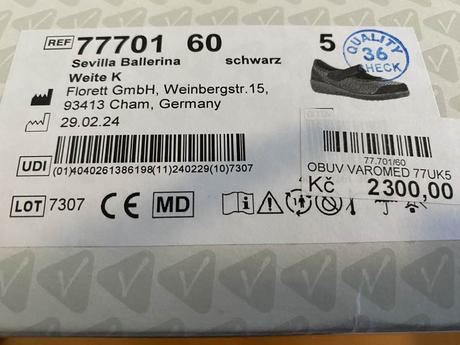 Zdravotní boty vel. 38 / 5, 38