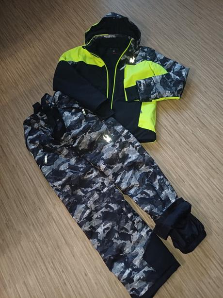 Lyžařský komplet, souprava, set spyder vel.20-176, 176