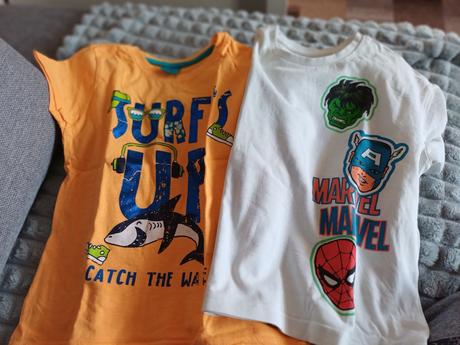 6x tričko, marvel,110