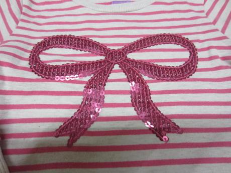 Mikina s flitrovou mašlí, f&f,98