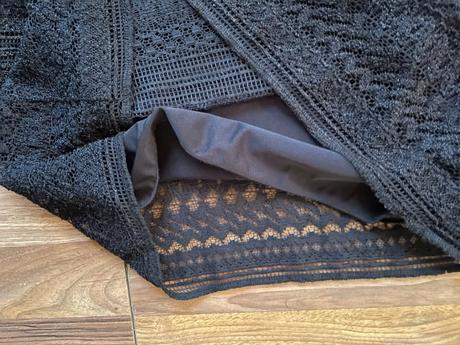 Krajka černé šaty, vel xs/s, yessica, yessica,xs