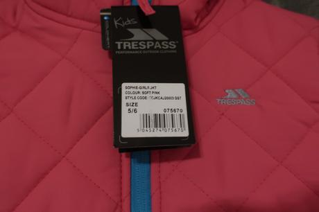 Zimní bunda trespass 110/116, 110