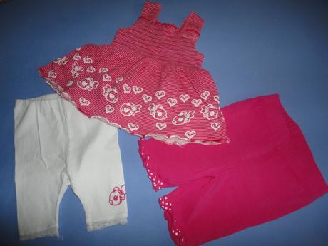 Krásný setík dopodopo, tunika, legíny, vel. 6-9 m., 68–80