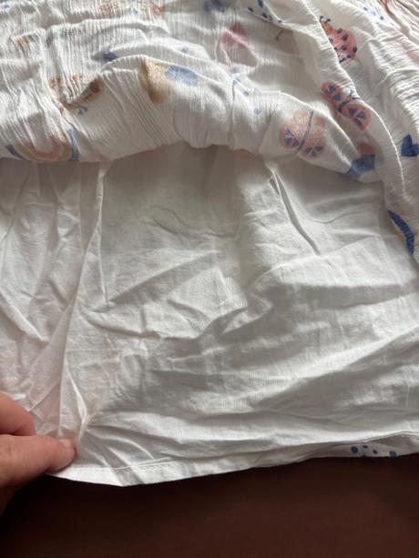 Krásné krémové šatičky - v.6/9 měs., george,74