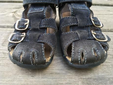 Kožené sandálky richter, vel. 25, richter,25