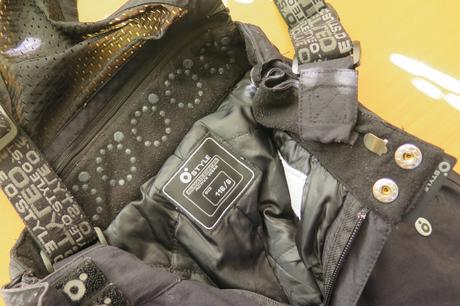 Oteplovačky černé se šlemi, estyle,116