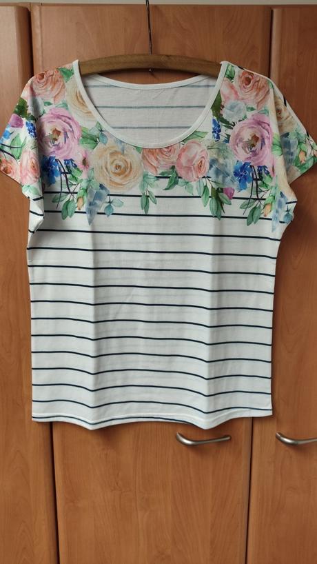 Letní top bílý, l