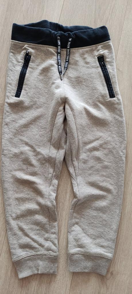Tepláky s nižším sedem zn. h&m vel. 128-134, h&m,128