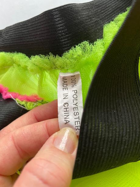 An6/ sukně barevná tylová,