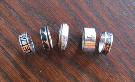 Kovové prstýnky, 