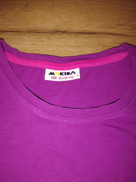 Dívčí bavlněné triko kr. r. 158 mikado, 158