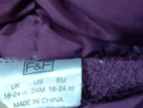 Dívčí zimní bunda f&f,vel.86/92, kalhoty babygap, 86–98