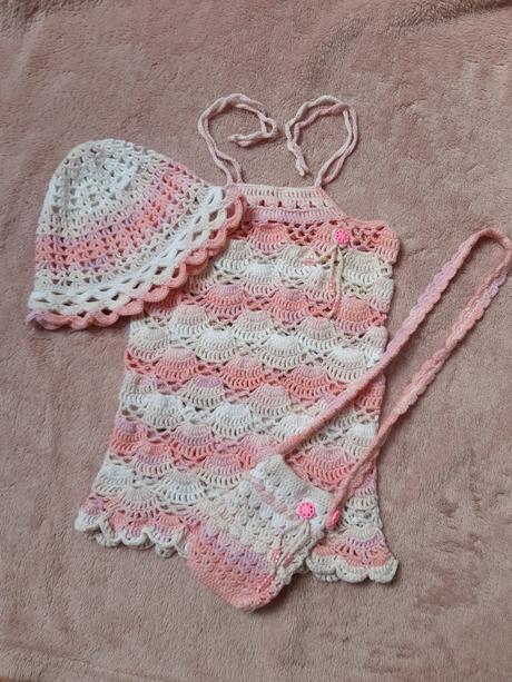 Letní háčkované šaty, 86