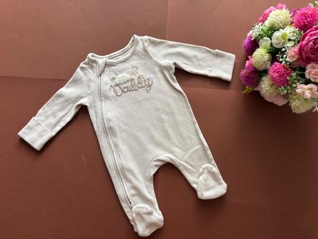 Krásný overálek i love daddy - v.newborn, f&f,50