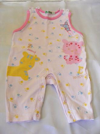 Dupačky bez rukávů s kočičkami, frog,80