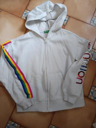 Mikina benetton - 8/9 let, benetton,140