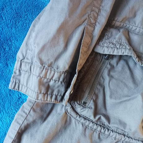 Hnědý delší přechodní kabát, c&a,38