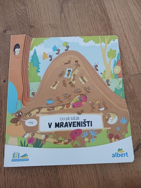 Kniha co se děje v mraveništi., 