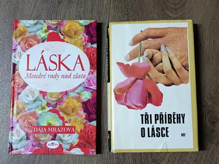 Knížky - láska a tři příběhy o lásce,