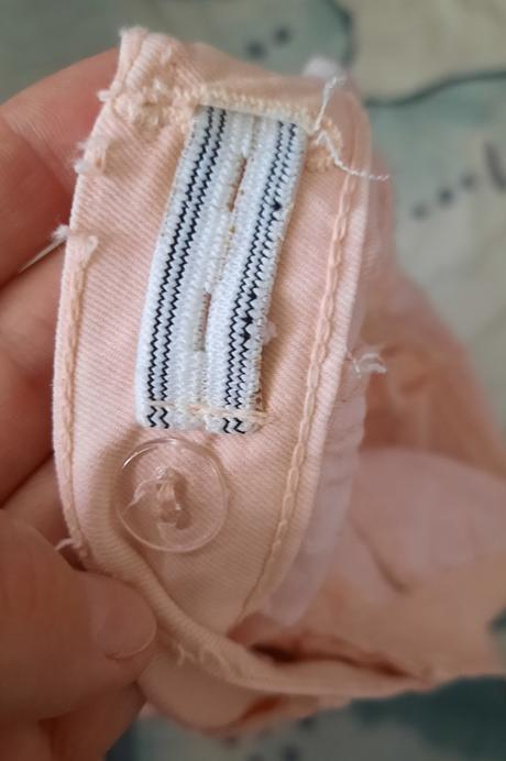 Plátěné džínové kalhoty, 134