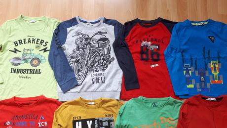 Tričko s dlouhým rukávem, super stav, 122-128, coccodrillo,122