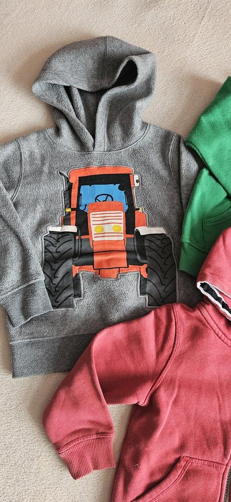 Chlapecký set čtyř mikin, vel.98/104, palomino,98