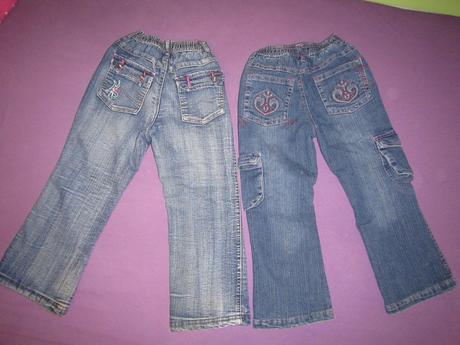 2x teplé rifle džíny, success ,116, 116