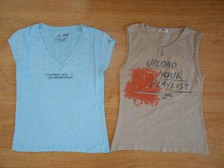 Dívčí trika vel.152 2 kusy, 152