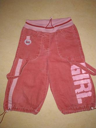 3/4 kalhoty vel.116-122, 116