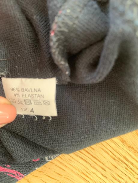 Bavlněná čepička černá radetex vel. 4 roky, radetex,104