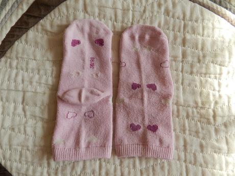 Ponožky se srdíčky, kik,24