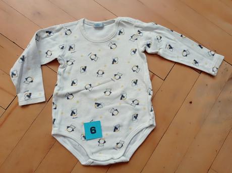 Body dlouhý rukáv 62-68 - krteček, f&f,62