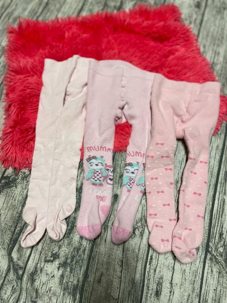 Dívčí punčocháče 3x 80/86, 80