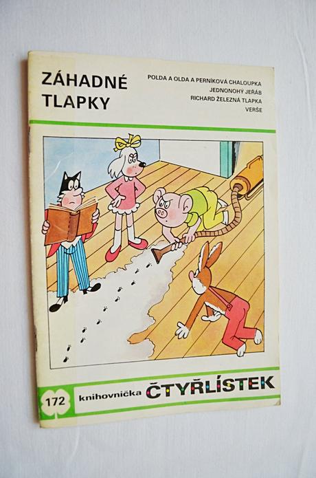 Dětský časopis čtyřlístek 172/ záhadné tlapky, 