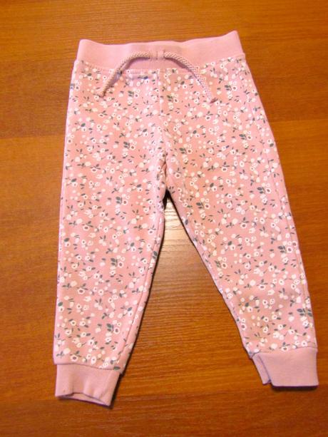 Dívčí růžové tepláčky vel 86, primark,86