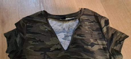 Maskáčové šaty, l