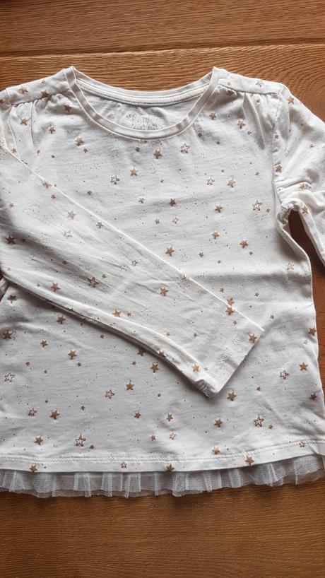 Sada 3 trik c&a s dlouhym rukavem vel 122-128, c&a,122