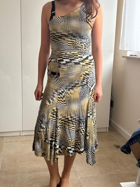 Mango asymmetrisches kleid in xs, mango,xs