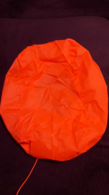 Reflexní oranžová pláštěnka na aktovku,