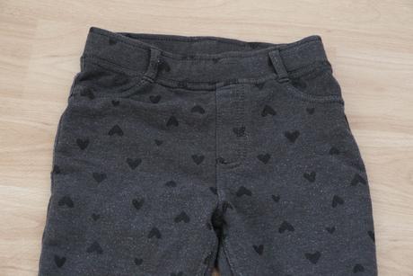 Leginy se srdicky vel. 122, h&m,122