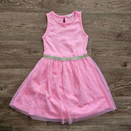 Dívčí růžové šaty pepco vel. 122, pepco,122