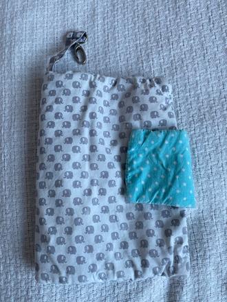 Přebalovací organizér/taštička na plenky, ubrousky, 