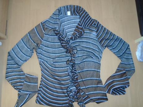 Halenka košile volánky vel 36, 36