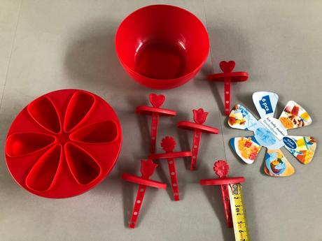 Výrobník ledových lízátek formička na nanuky 6ks, 