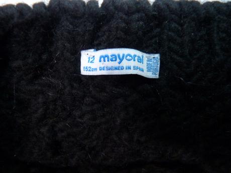 Mayoral pletený nákrčník/ tunel vel. 152, mayoral,152
