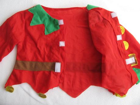 Vánoční kostým-santův obleček, 98