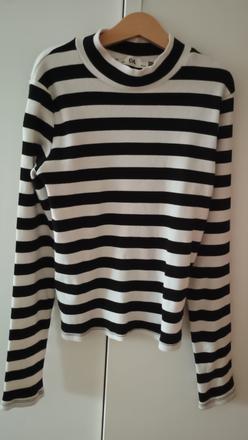 Krásné žebrované tričko zn.c&a vel. xs/s nebo 164, c&a,xs