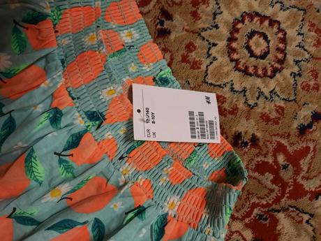 Sukně s ovocem, h&m,134