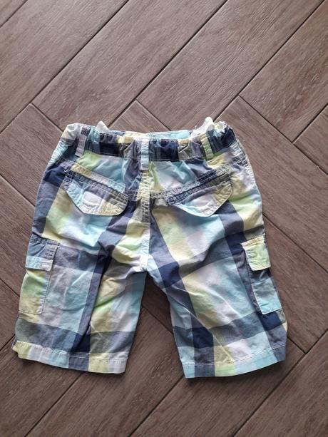Chlapecké plátěné kraťasy vel. 134-140, 134